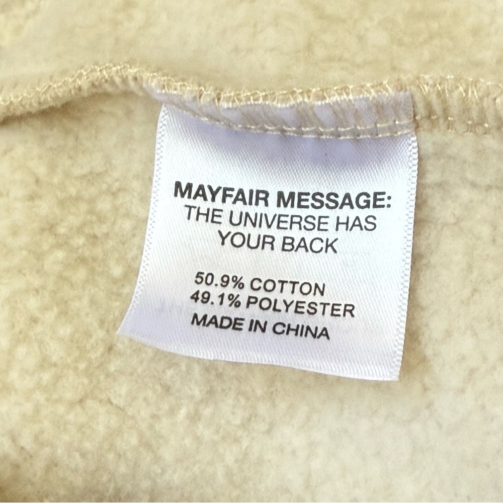 THE MAYFAIR GROUP I SCREAM COLOUR CREAM DRAWING ANGELS ALL AROUND YOU SWEATPANTS - Picture 10 of 15